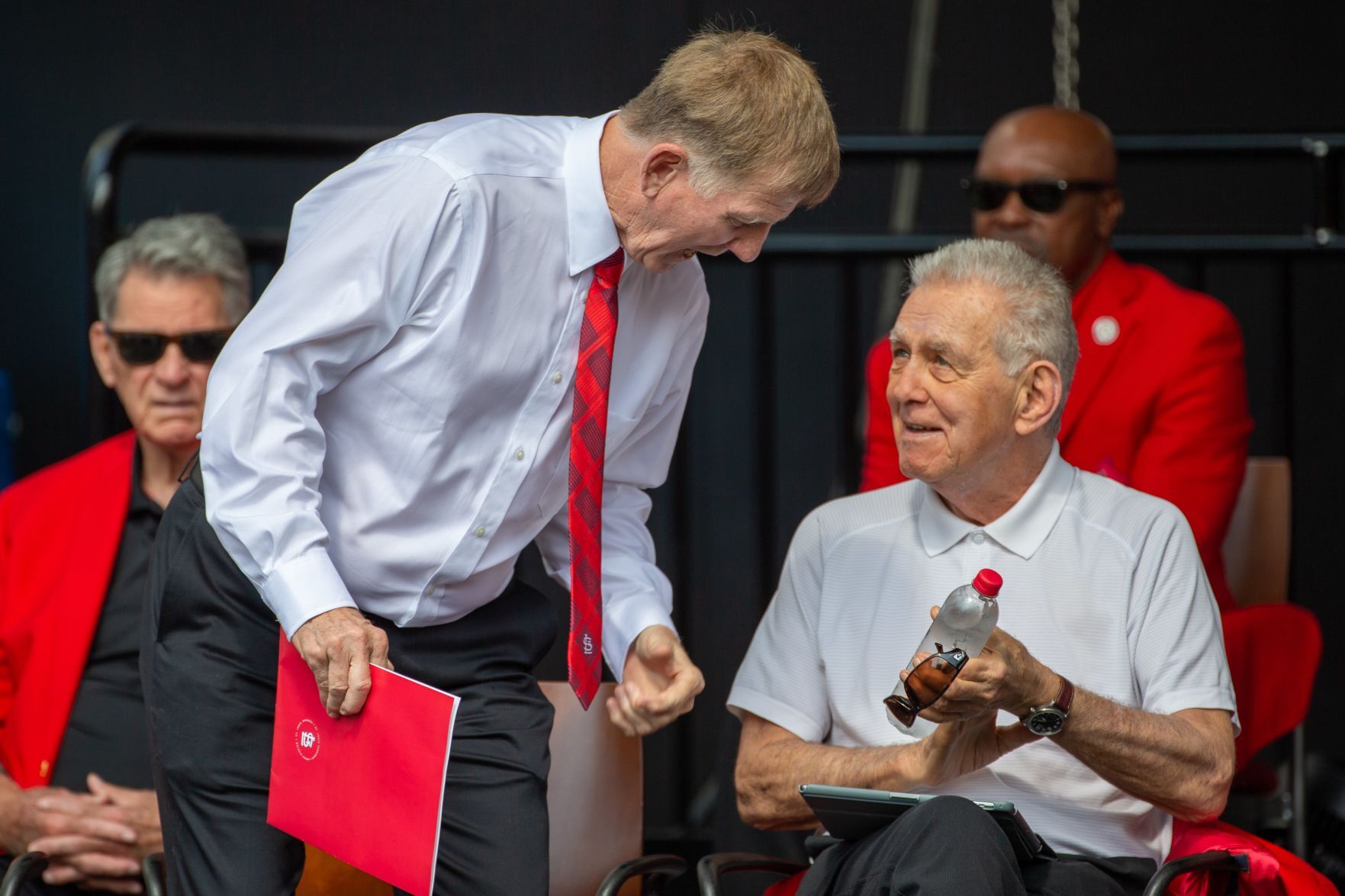 Cardinals Hall of Fame induction ceremony
